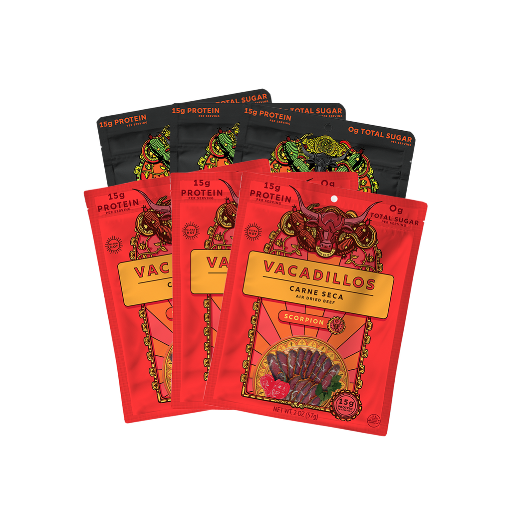 Variety 6 Pack Spicy Sliced Beef